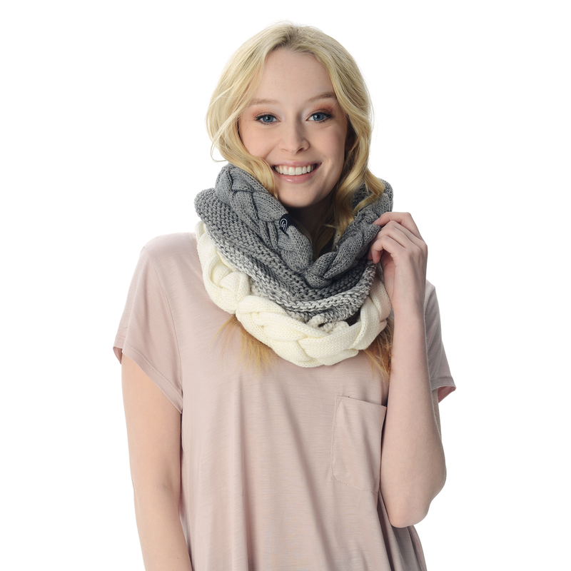 SCHWIING SCHWIING FOULARD EMILY GRIS