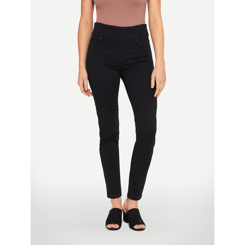 BLACK BULL BLACK BULL ZOE PULL-ON SUPER SKINNY FIT NOIR