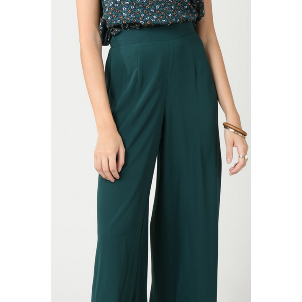 MOLLY BRACKEN MOLLY BRACKEN PANTALON PALAZZO VERT