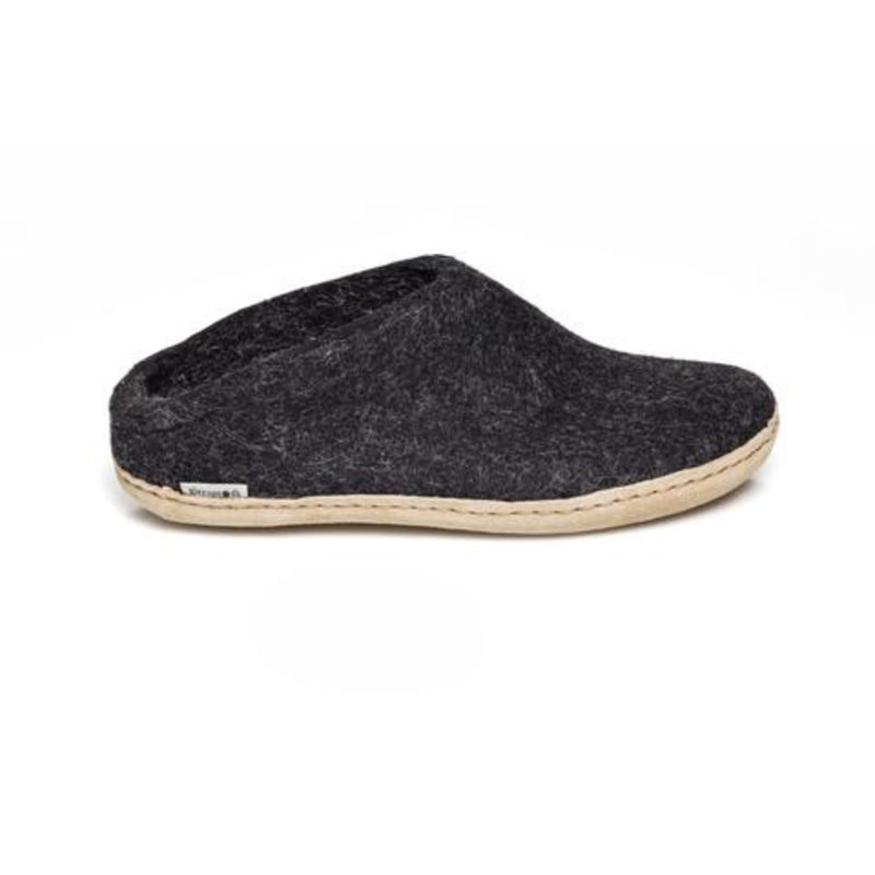 GLERUPS GLERUPS SLIPPER CHARCOAL