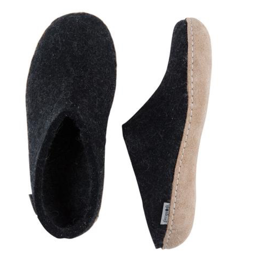 GLERUPS GLERUP SLIPPER CHARCOAL