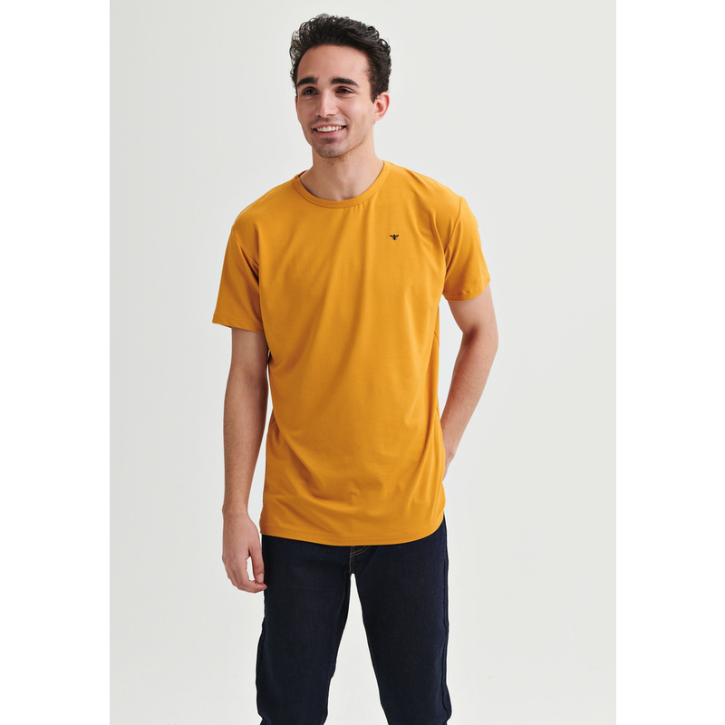 OOM OOM T-SHIRT HOMME BEE CONSCIOUS JAUNE