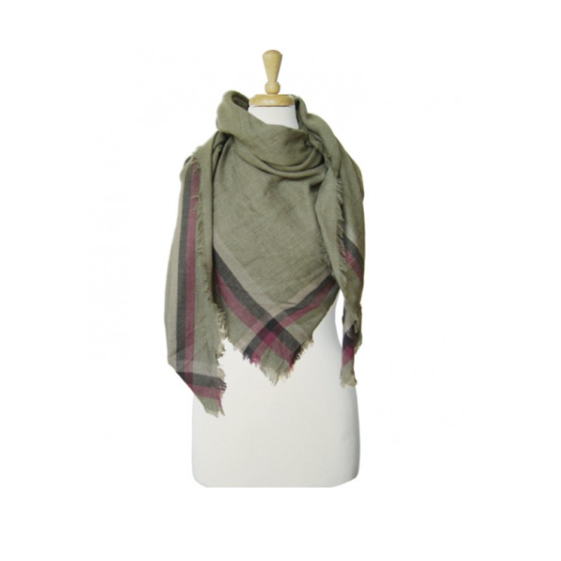 CARACOL CARACOL FOULARD CHALET OLIVE