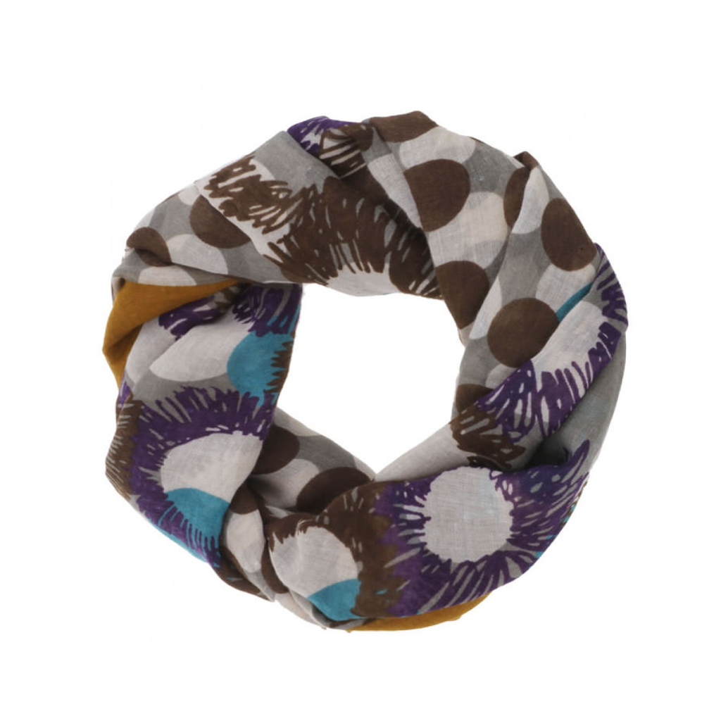 CARACOL CARACOL SCARF FESTIVAL MUSTARD