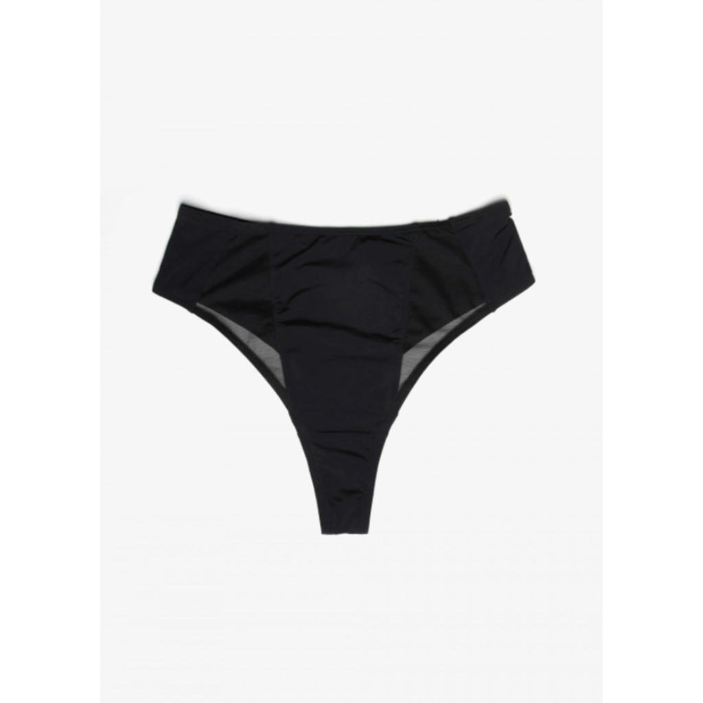 BLUSH BLUSH HIGH WAIST BRIEF NOIR