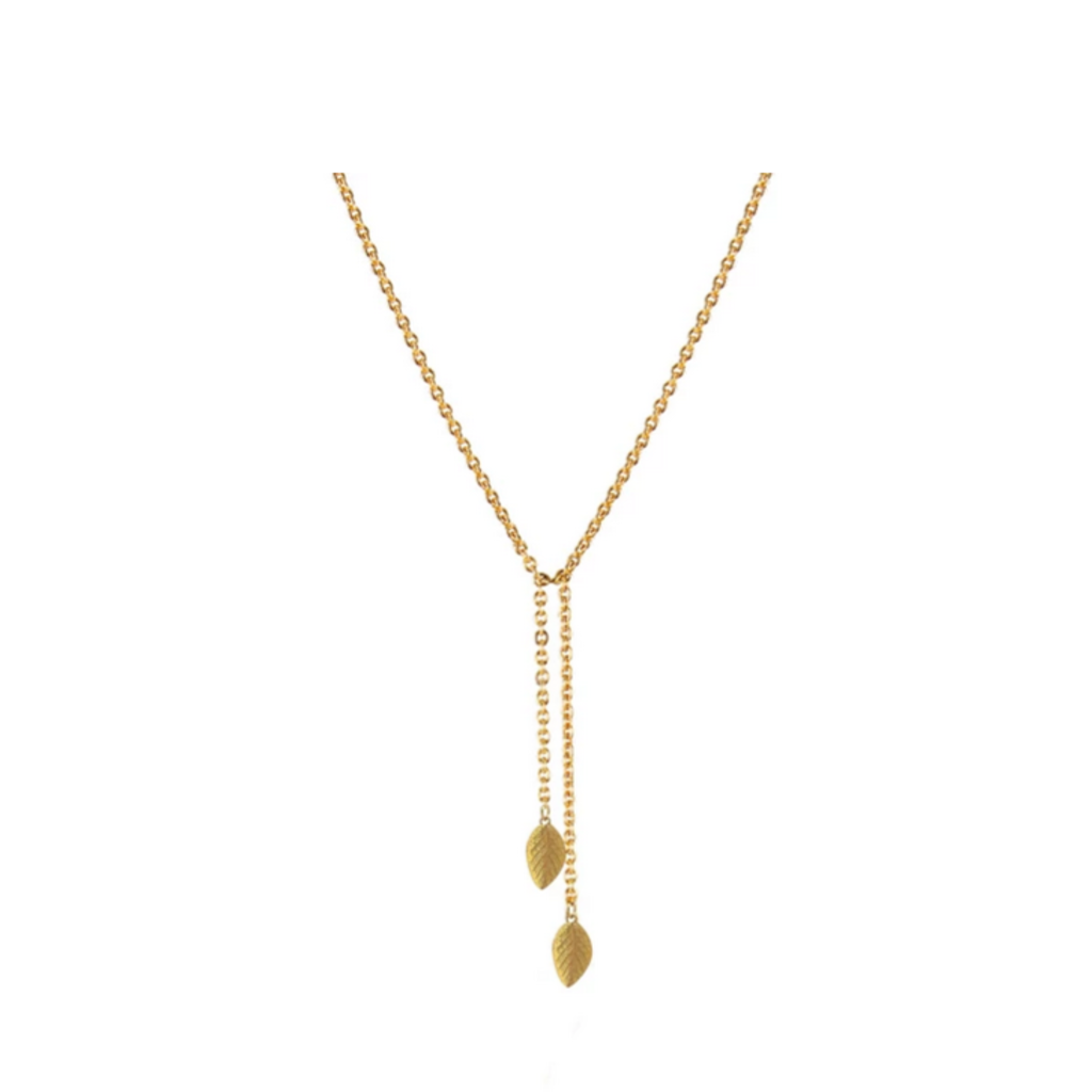 LOST & FAUNE LOST & FAUNE COLLIER FEUILLES CLASSIQUE OR