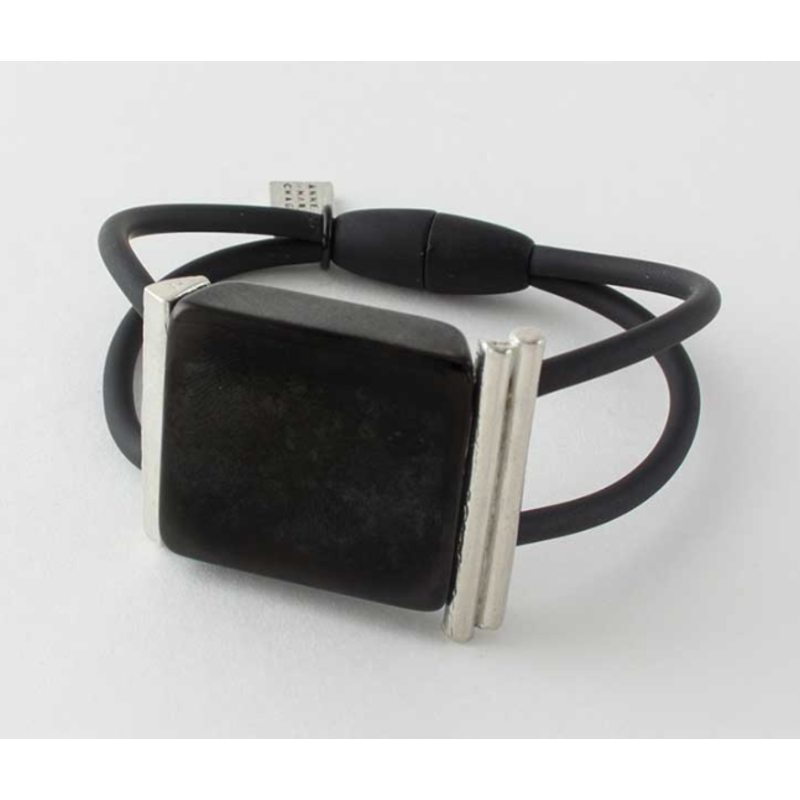 ANNE MARIE CHAGNON ANNE-MARIE CHAGNON BRACELET GERANI NOIR