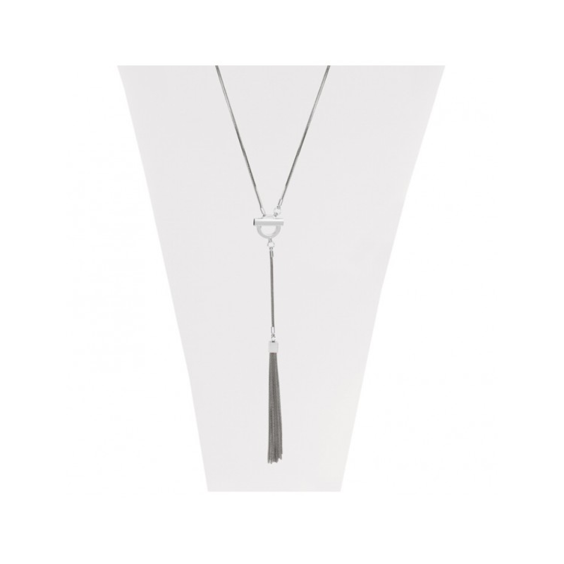 CARACOL CARACOL COLLIER LONG GRIS