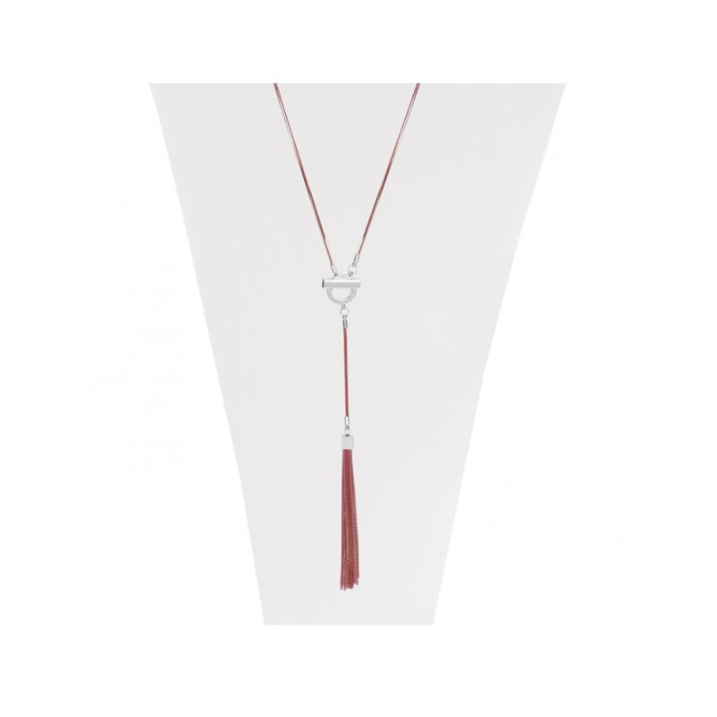 CARACOL CARACOL COLLIER LONG ROSE