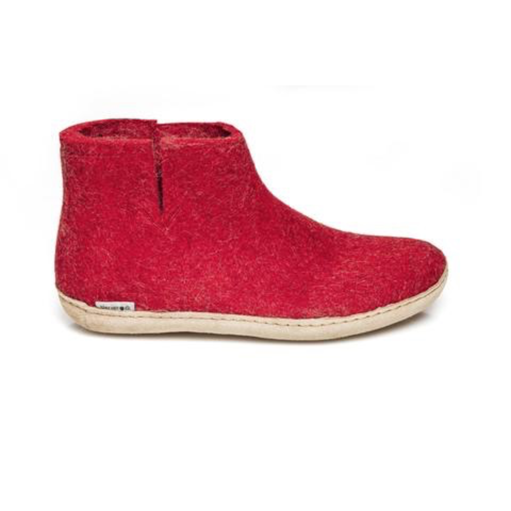 GLERUPS GLERUP ANKLE BOOT ROUGE