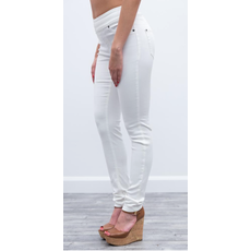 BECXY B. RILEY PULL ON SUPER SKINNY BLANC