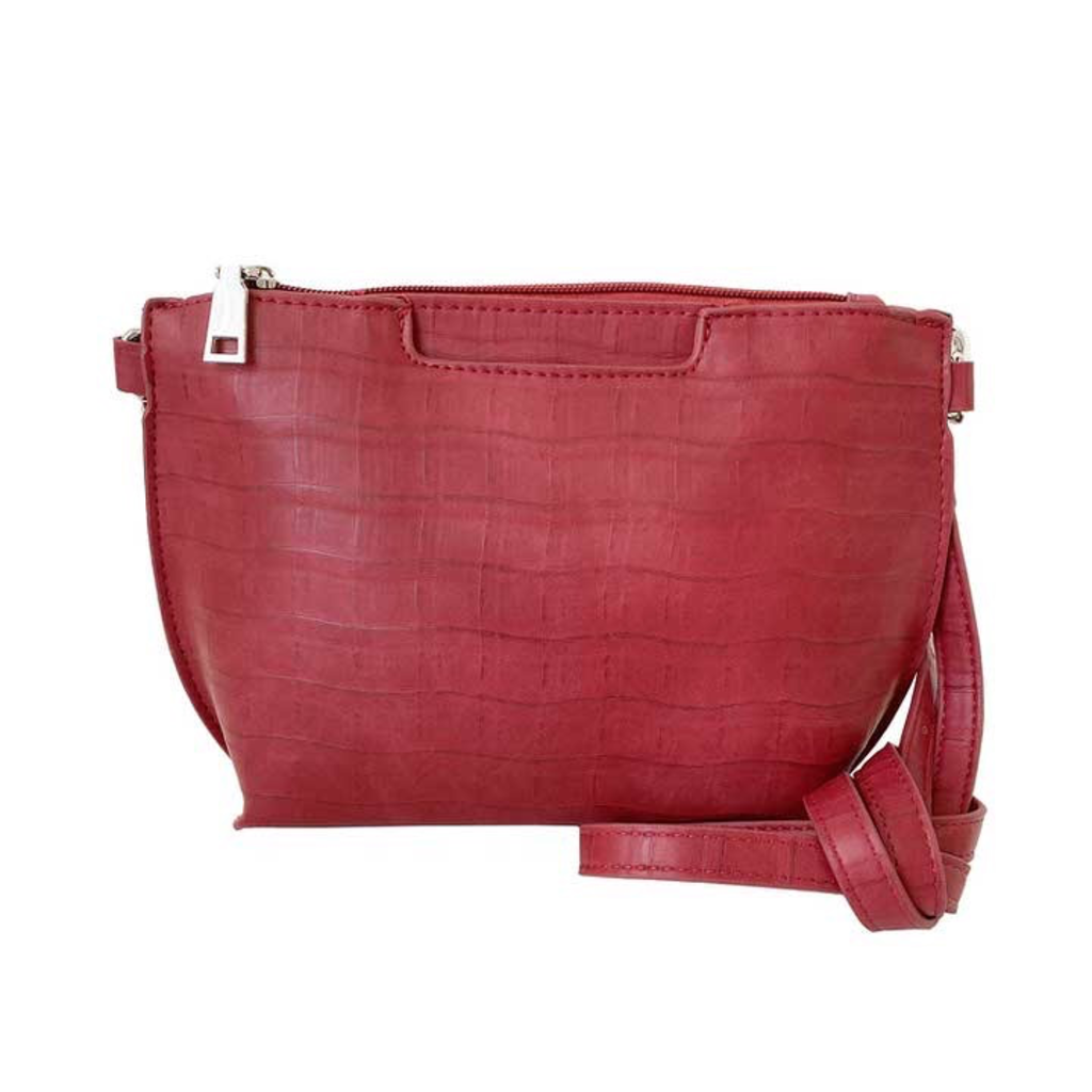 CARACOL CARACOL SAC POCHETTE EXT CELL GANSE AMOVIBLE ROUGE