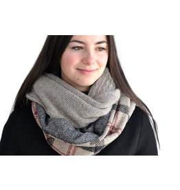 BALUCHON FOULARD INFINI PATCHWORK 4 TISSUS 1774 CARREAUX BOURGOGNE