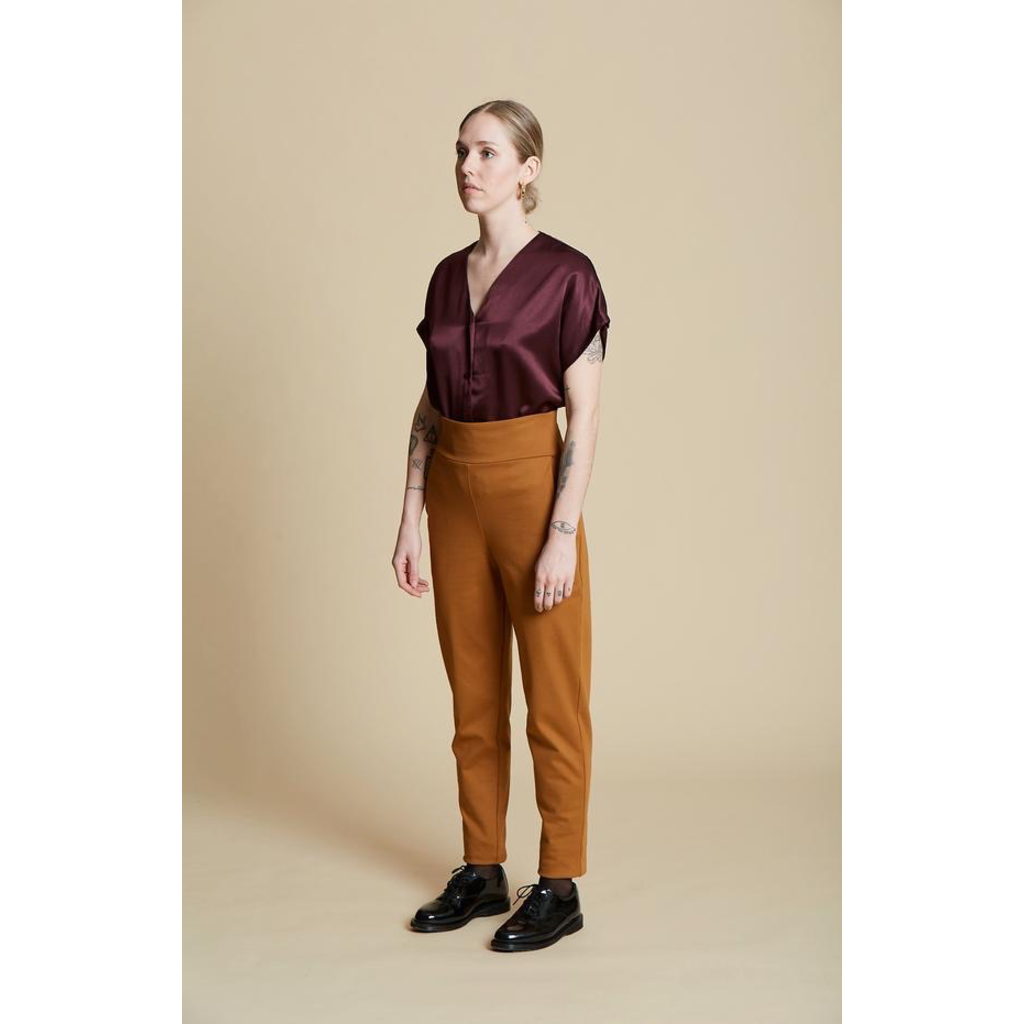 MELOW DESIGN MELOW PANTALON FUSEAU ZATAR NOIR