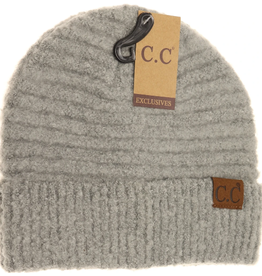 CC TUQUE BOUCLE YARN GRIS