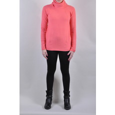 RENUAR RENUAR CHANDAIL TRICOT COL ROULE SIENNA/CORAIL