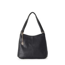 JEANE AND JAX JEANE AND JAX SAC MELANIE 3 POCKET SHOULDER BAG NOIR