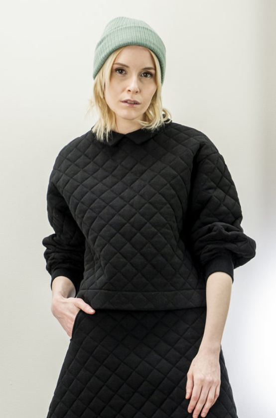 BODY BAG BODY BAG HAUT TERMINAL SWEATER NOIR