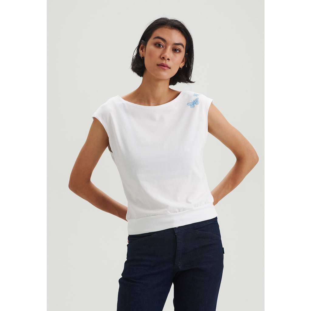 MESSAGE HAUT BATISCAN BLANC