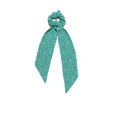 ANNIE 50 ANNIE 50 CHOUCHOU FOULARD FLEURS EMERAUDE