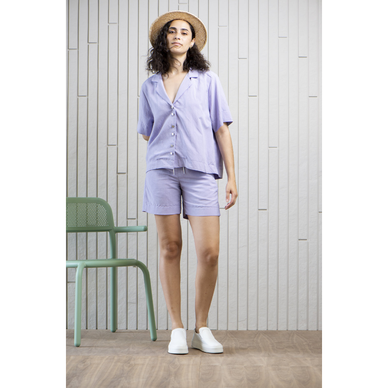 BODY BAG BODY BAG MARKET SHORTS LIN LILAS