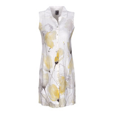 DOLCEZZA ROBE CHEMISIER LIN TABLEAU LANIE LORETH