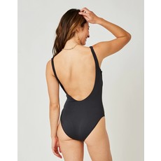 CARVE DESIGNS CARVE DESIGNS SKYE MAILLOT ONE PIECE NOIR