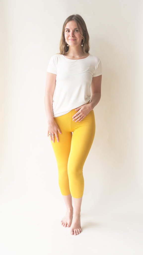 Leggings jaune hotsell