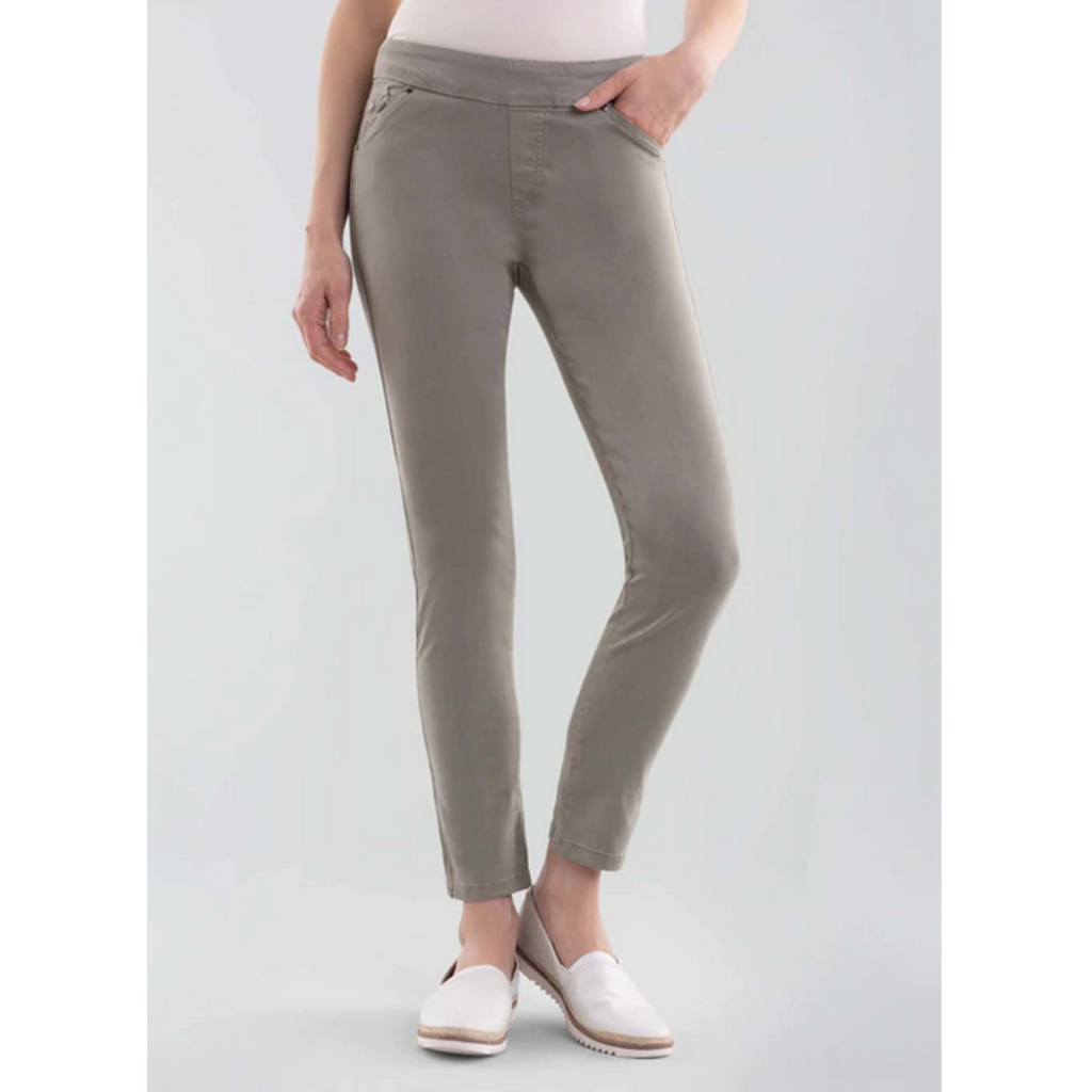 LISETTE LISETTE 29 SLIM ANKLE PANT SAUGE