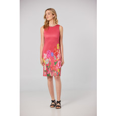 MISS VERSA MISS VERSA ROBE SANS MANCHE FINA FRAMBOISE