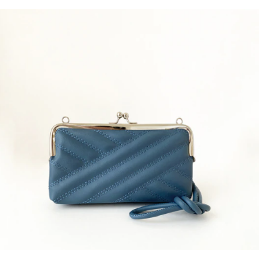 CARACOL CARACOL POCHETTE 2 EN 1 MULTI COMPARTIMENTS BLEU 7077/ BLU