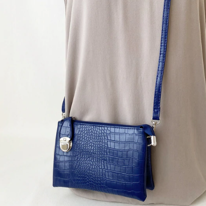 CARACOL CARACOL SAC A MAIN PLUSIEURS POCHETTES MARINE