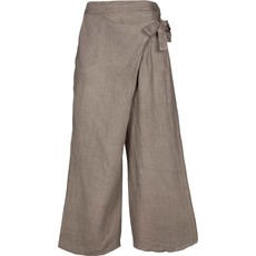 M MADE IN ITALY M MADE IN ITALY PANTALON LIN BOUCLE CROISE TAUPE