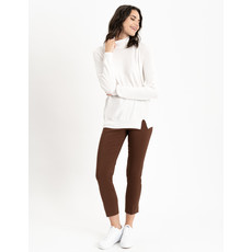 RENUAR RENUAR TRICOT LEGER COL HAUT CREME