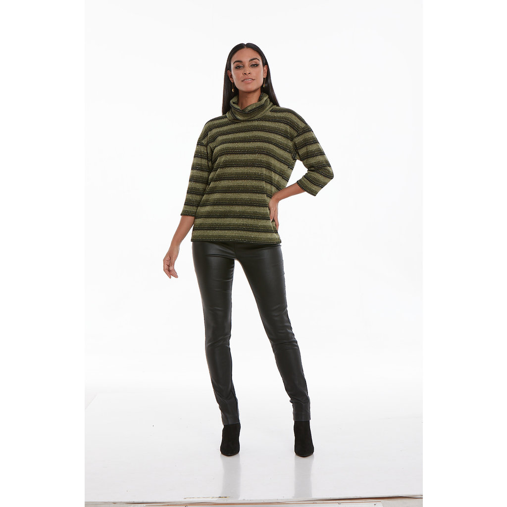 LUC FONTAINE PANTALON WAX NOIR