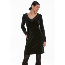 UNI ROBE ZOE VELOUR NOIR