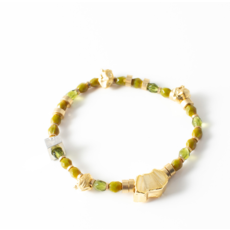 ANNE MARIE CHAGNON ANNE MARIE CHAGNON BRACELET FRANCFORT OLIVE