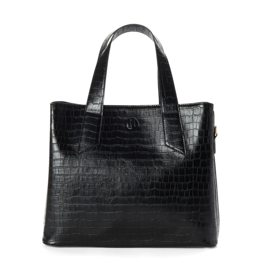 JEANE AND JAX JEANE AND JAX SAC ARIANA CROCO NOIR