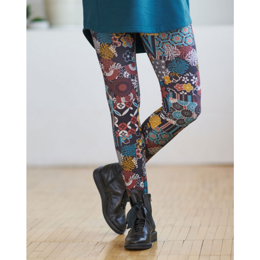 Girls Superbe Patchwork Leggings