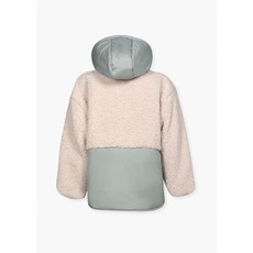 LOSAN MANTEAU EFFET MOUTON VERDE JADE MUESTRA