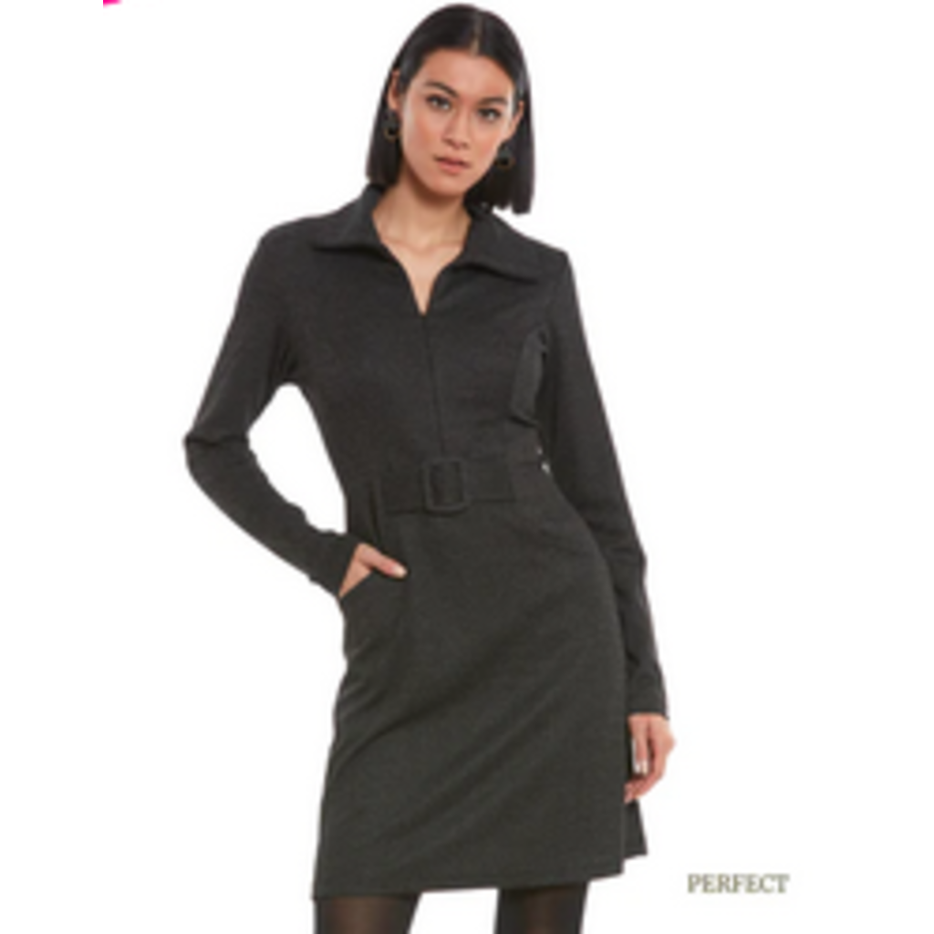 LUC FONTAINE ROBE PERFECTO NOIR