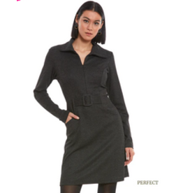 LUC FONTAINE ROBE PERFECTO NOIR