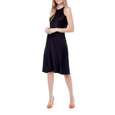 I LOVE TYLER MADISON TYLER MADISON ROBE MIDI BELIZE NOIR