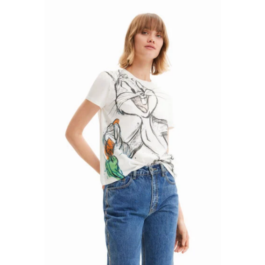 DESIGUAL DESIGUAL T SHIRT BUGS CARROT