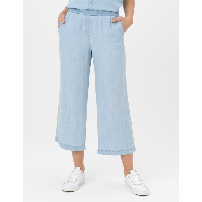 RENUAR RENUAR PANTALON GAUCHO CHAMBRAY