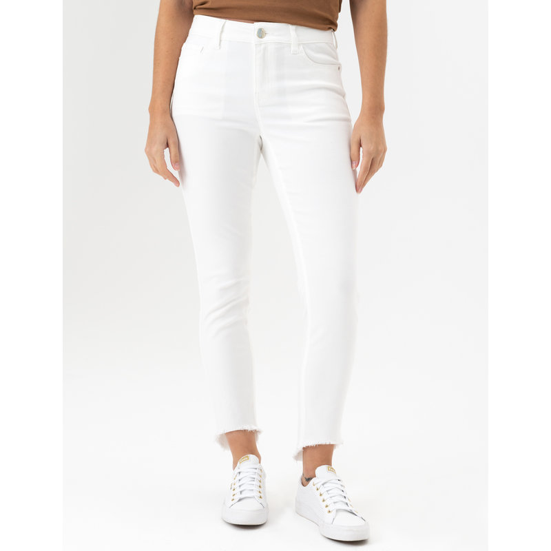 RENUAR RENUAR PANTALON CREME TENCEL