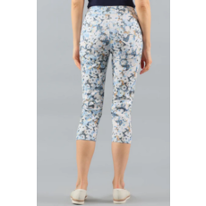 LISETTE PERRIWINKLE PRINT 21 ½'' CAPRI MOTIFS BLEU