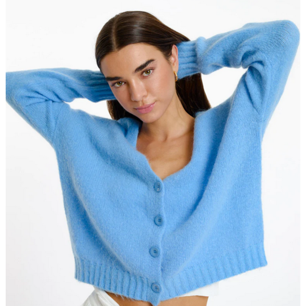 ARTLOVE ARTLOVE CARDIGAN JASMINE BLEU