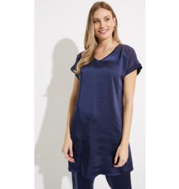 MELISSA NEPTON MELISSA NEPTON ROBE T SHIRT BARRY SATIN MARINE