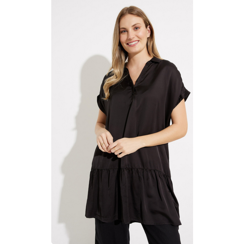 MELISSA NEPTON MELISSA NEPTON ROBE SATIN WIKO NOIR